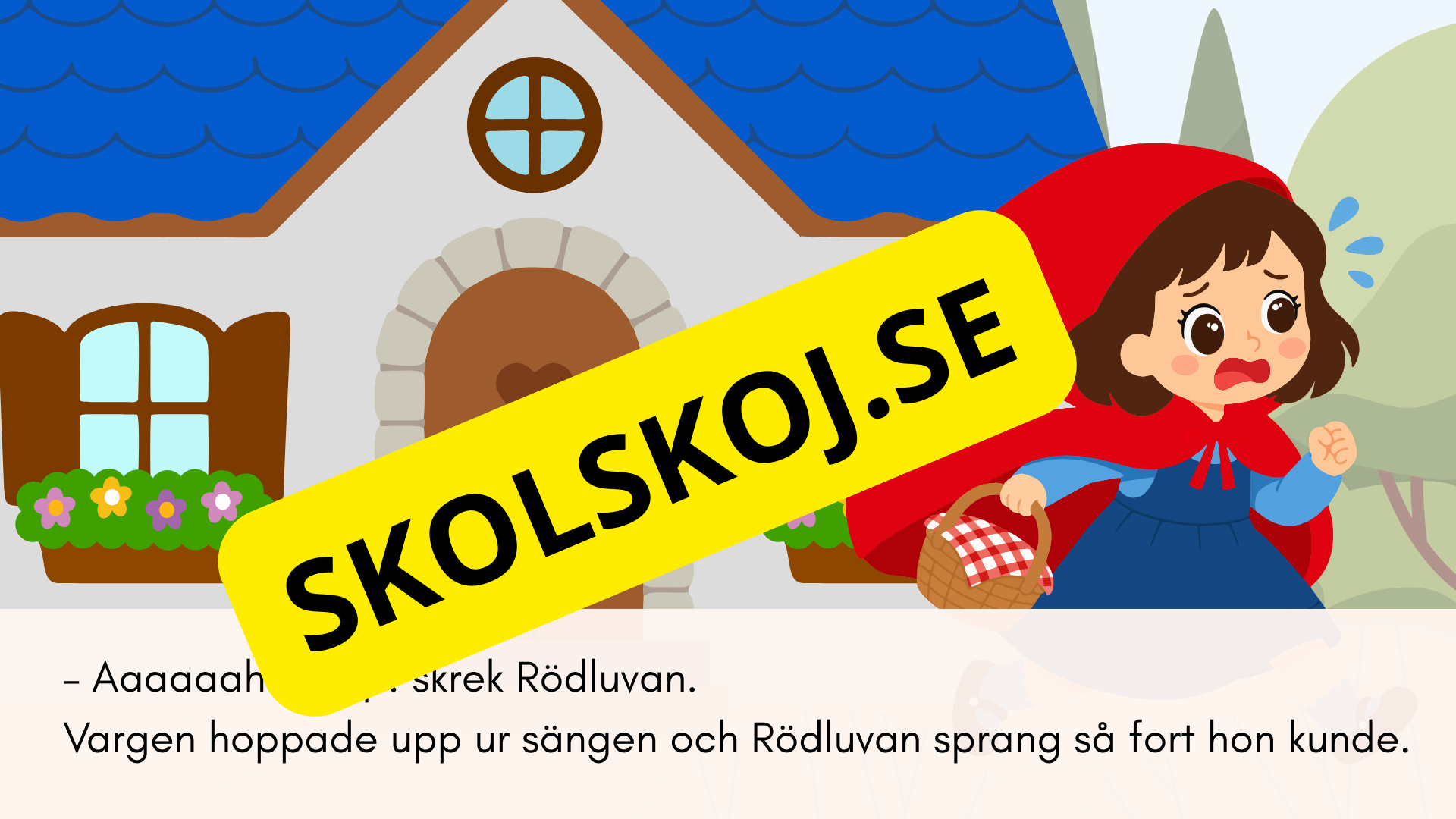 Rödluvan – En kort saga