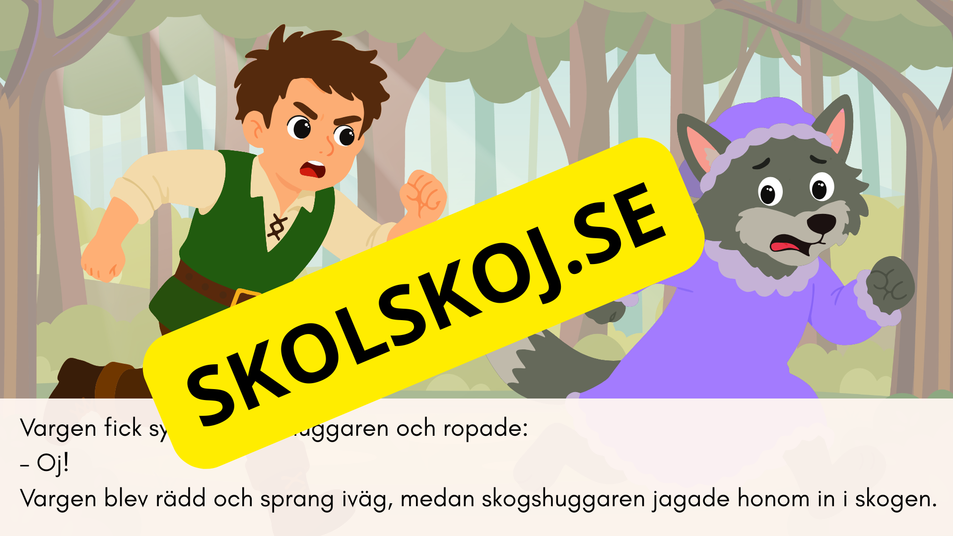 Rödluvan – En kort saga