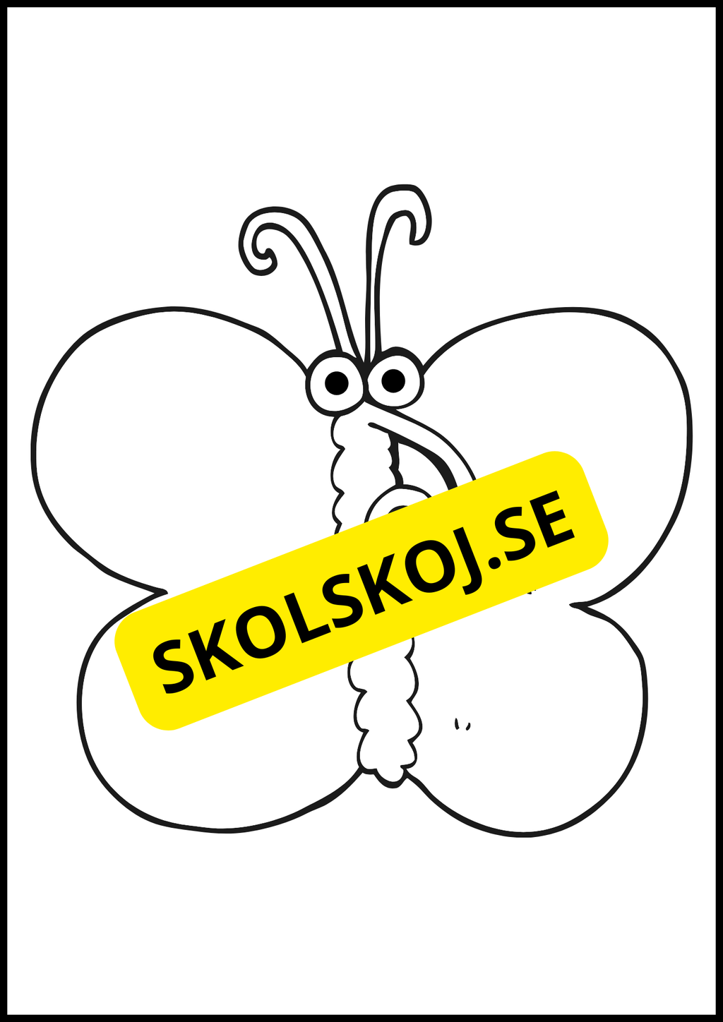 Roliga insekter att färglägga