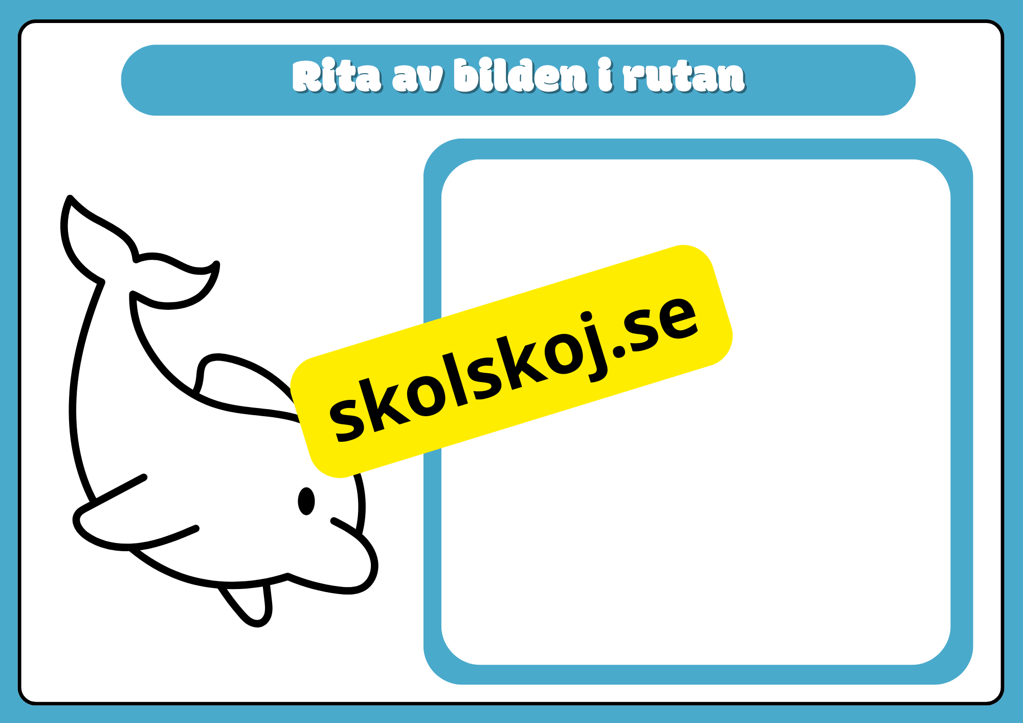 Rolig ritövning - Förskola - Åk 2  - finmotorik