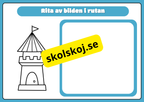 Rolig ritövning - Förskola - Åk 2  - finmotorik