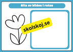 Rolig ritövning - Förskola - Åk 2  - finmotorik