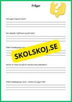 Rovdjur och bytesdjur - Årskurs 4 - 6