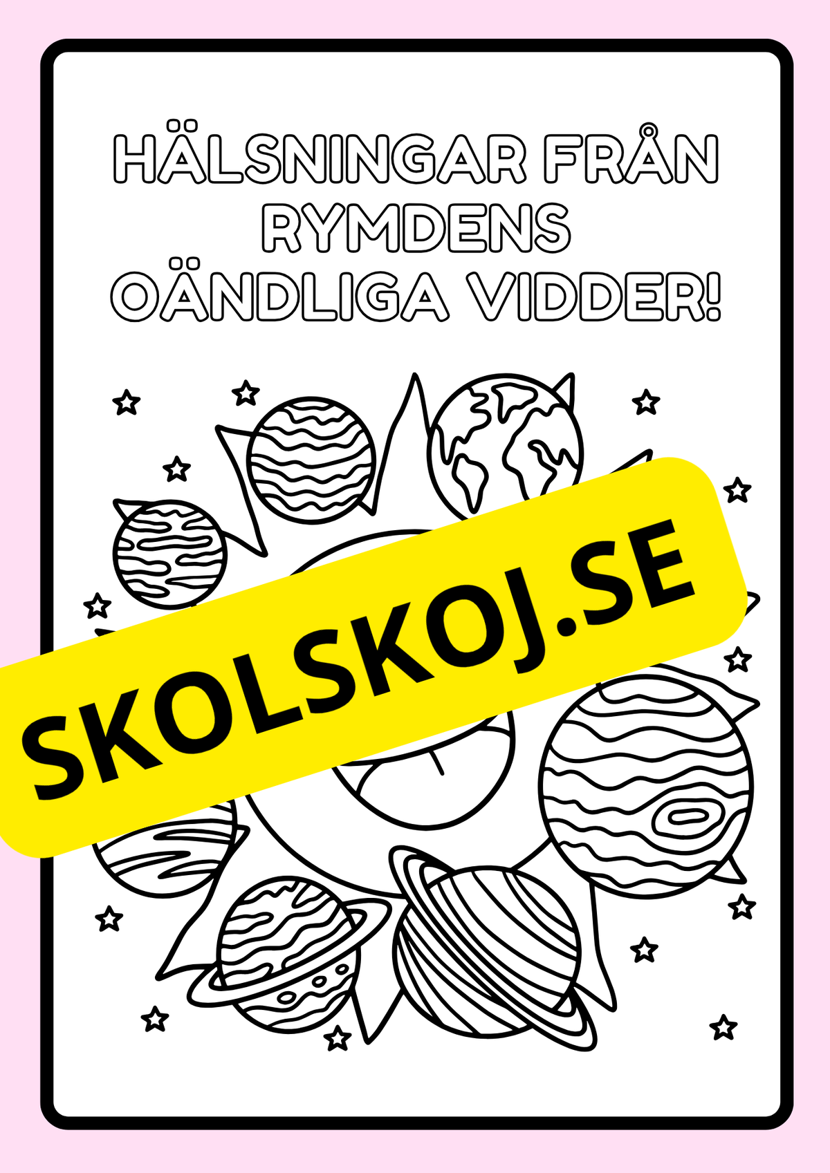 Rymden - Extra uppgifter