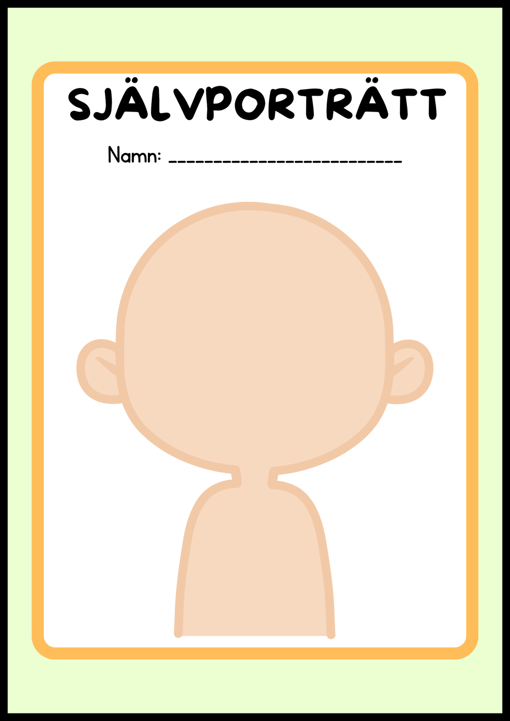 Självporträtt