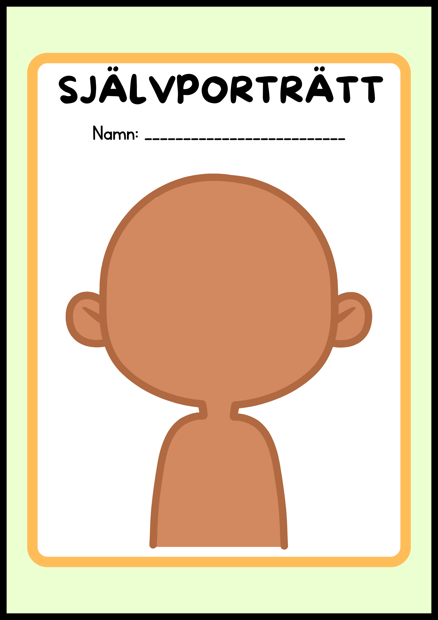 Självporträtt