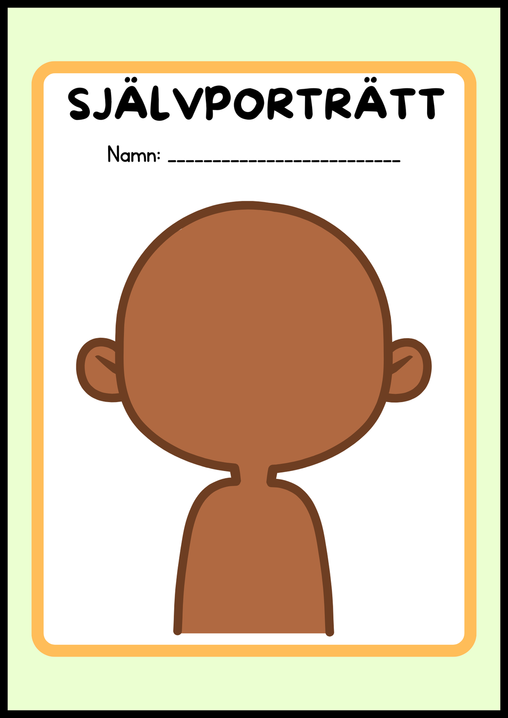 Självporträtt
