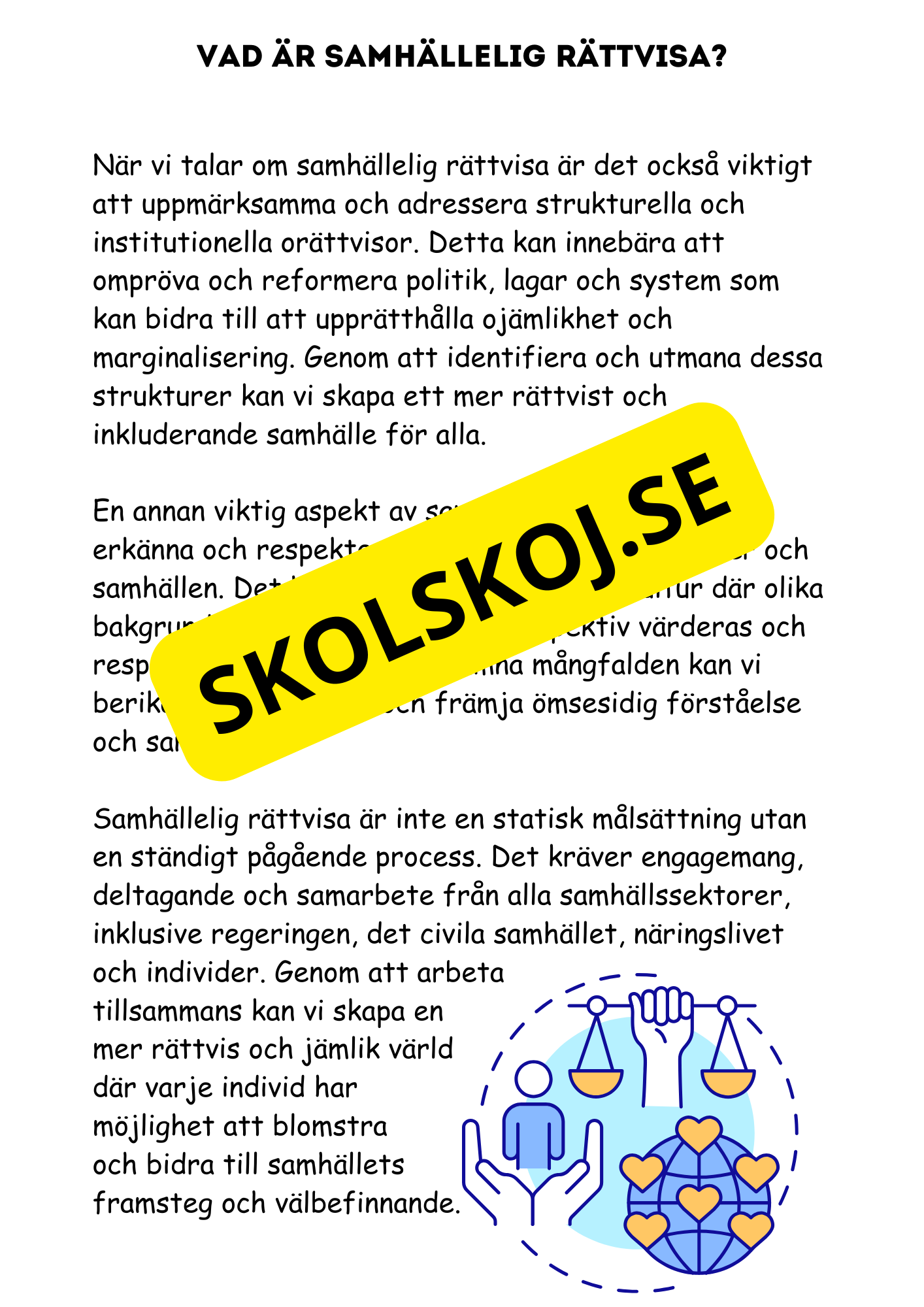 Samhällelig rättvisa