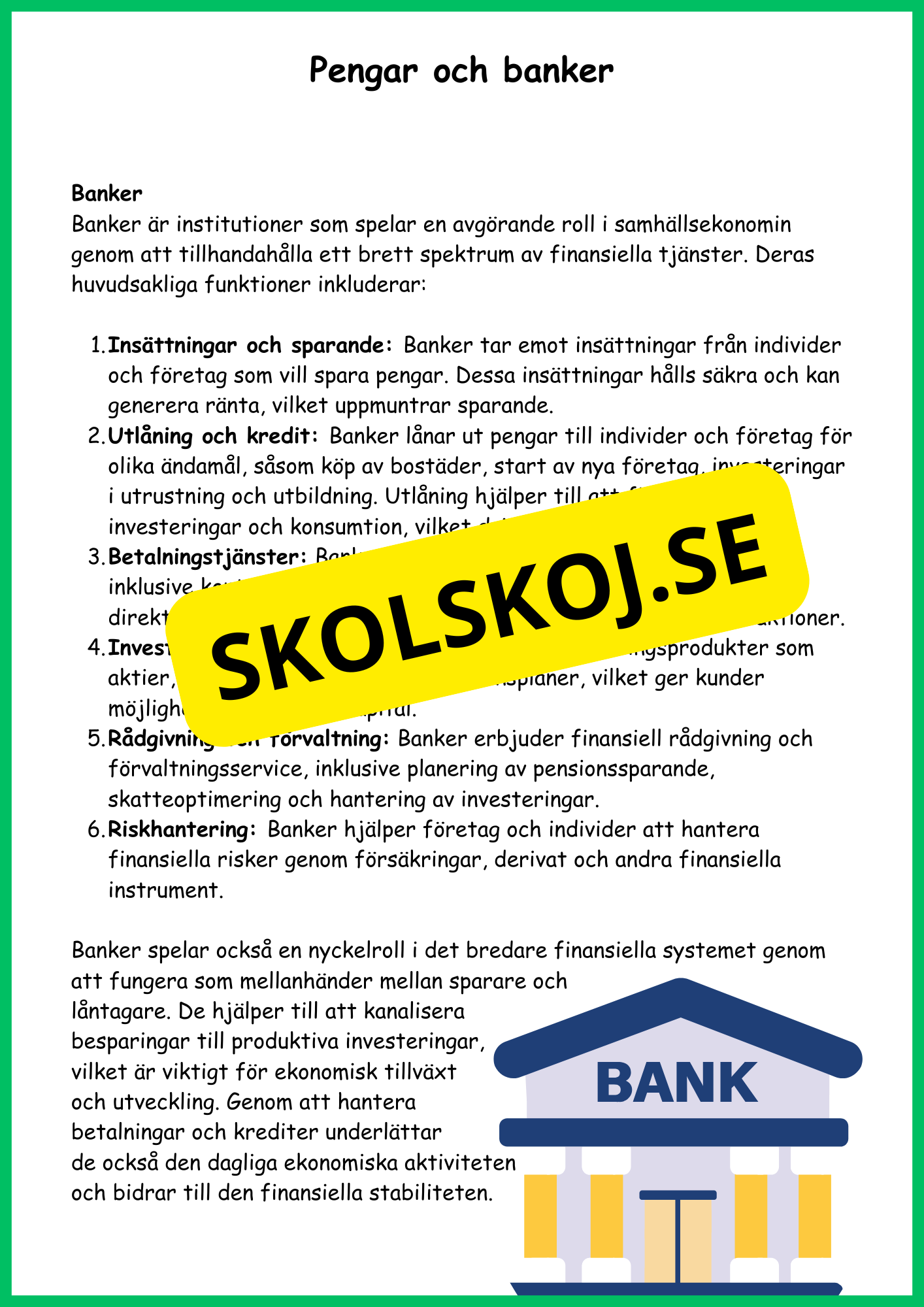 Samhällsekonomi