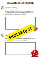 Sannolikhet och statistik - Årskurs 6