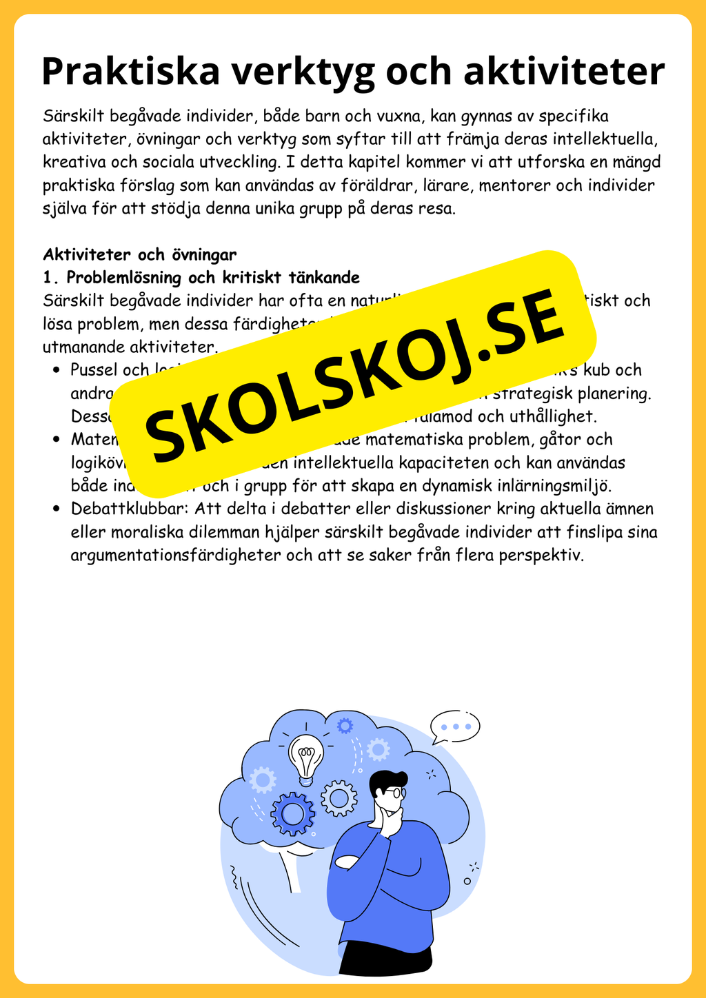 Särskild begåvning: En pedagogisk guide