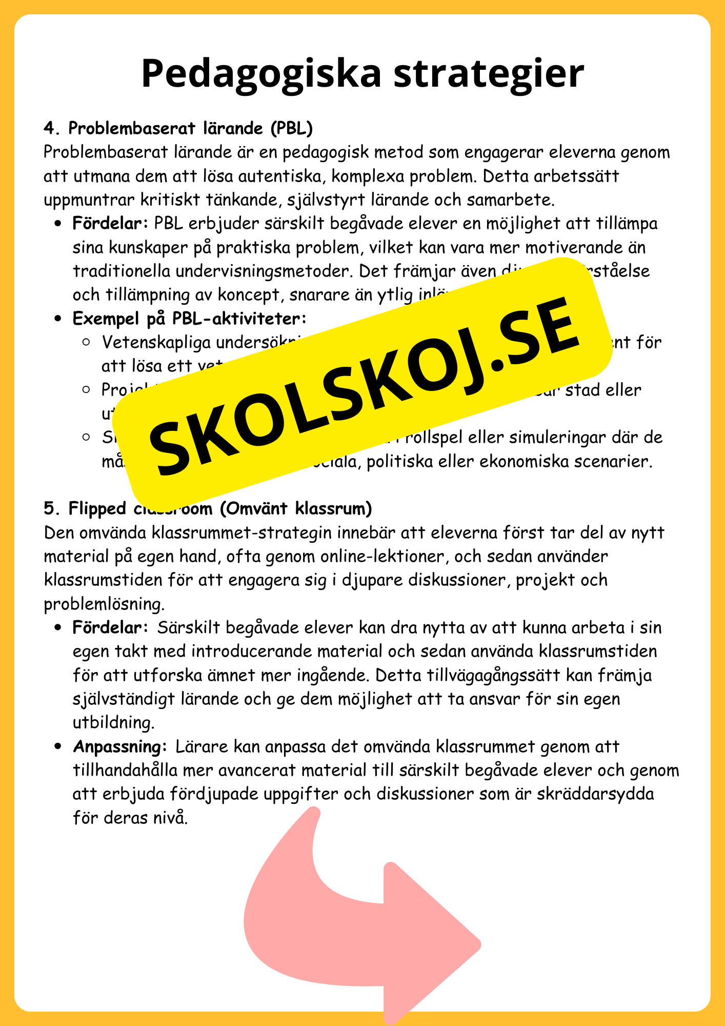 Särskild begåvning: En pedagogisk guide
