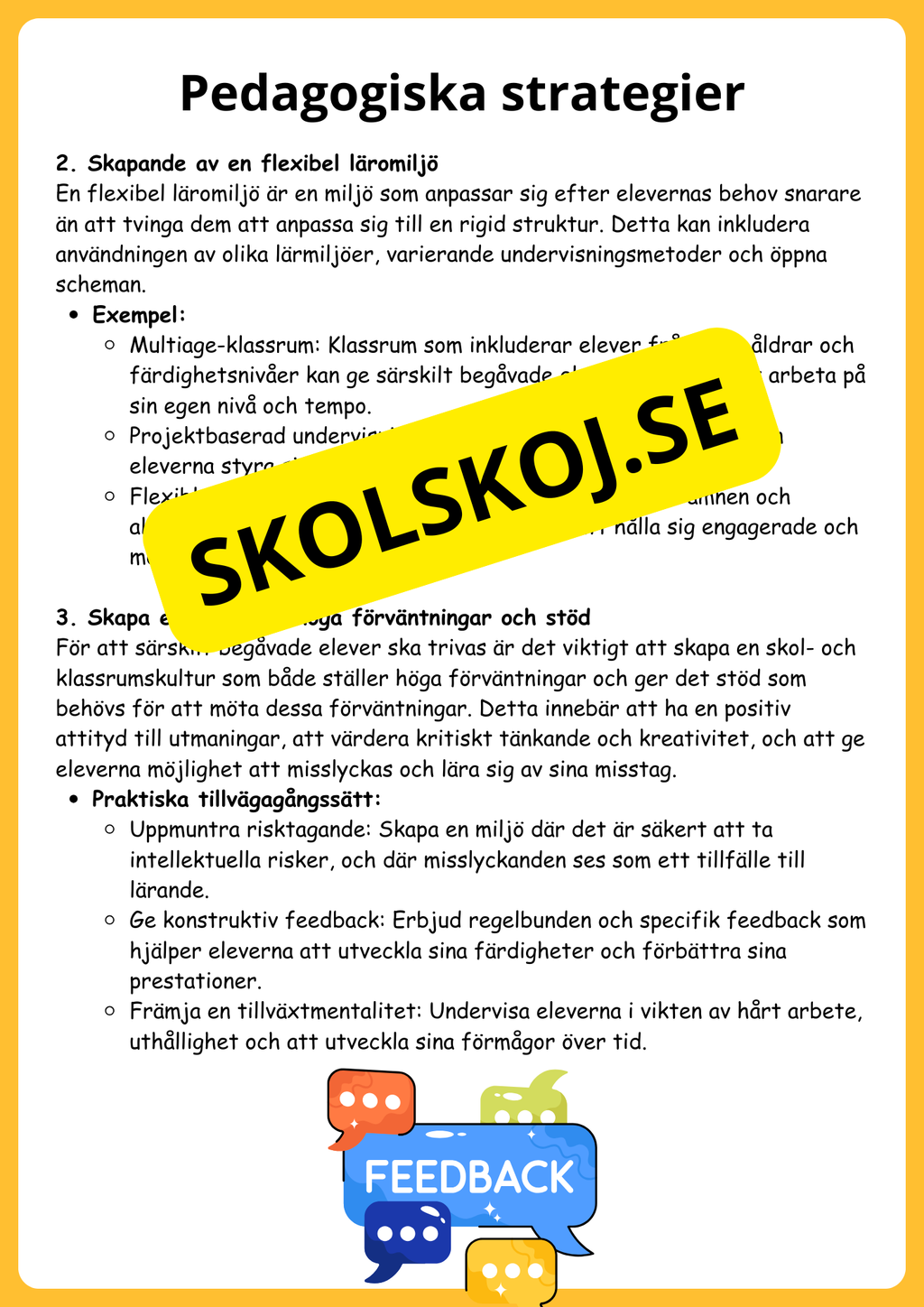Särskild begåvning: En pedagogisk guide