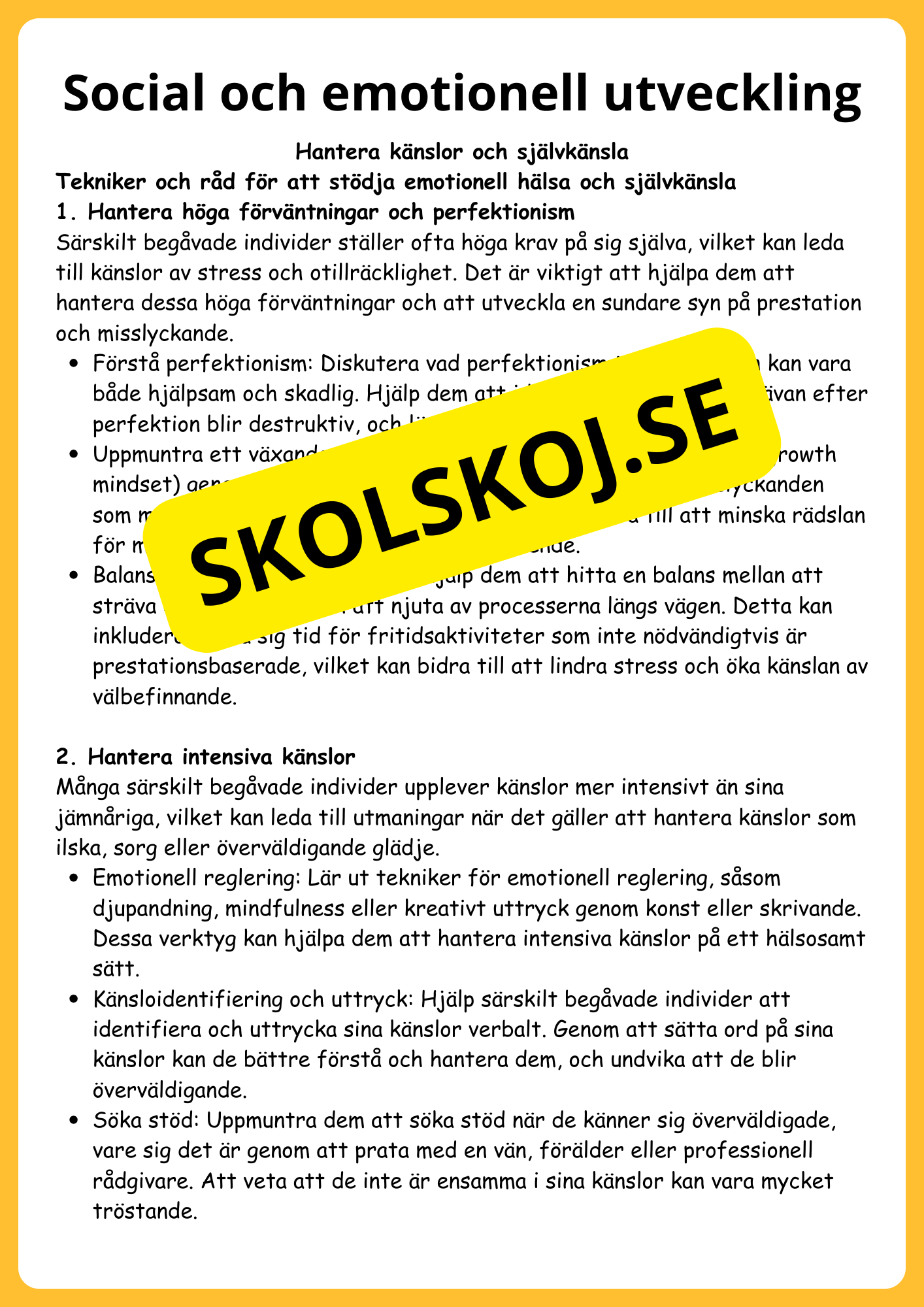 Särskild begåvning: En pedagogisk guide