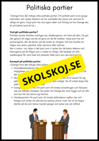 Så styrs Sverige - Åk 4 - 6