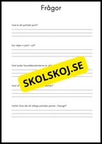 Så styrs Sverige - Åk 4 - 6
