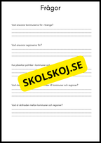 Så styrs Sverige - Åk 4 - 6