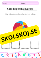 Sätt ihop stavelserna!
