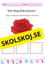 Sätt ihop stavelserna!