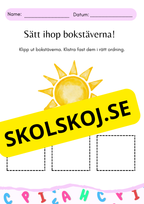 Sätt ihop stavelserna!