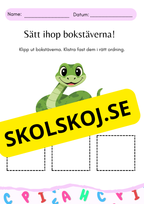 Sätt ihop stavelserna!