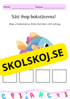 Sätt ihop stavelserna!