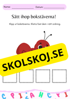 Sätt ihop stavelserna!