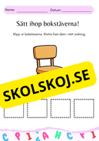 Sätt ihop stavelserna!