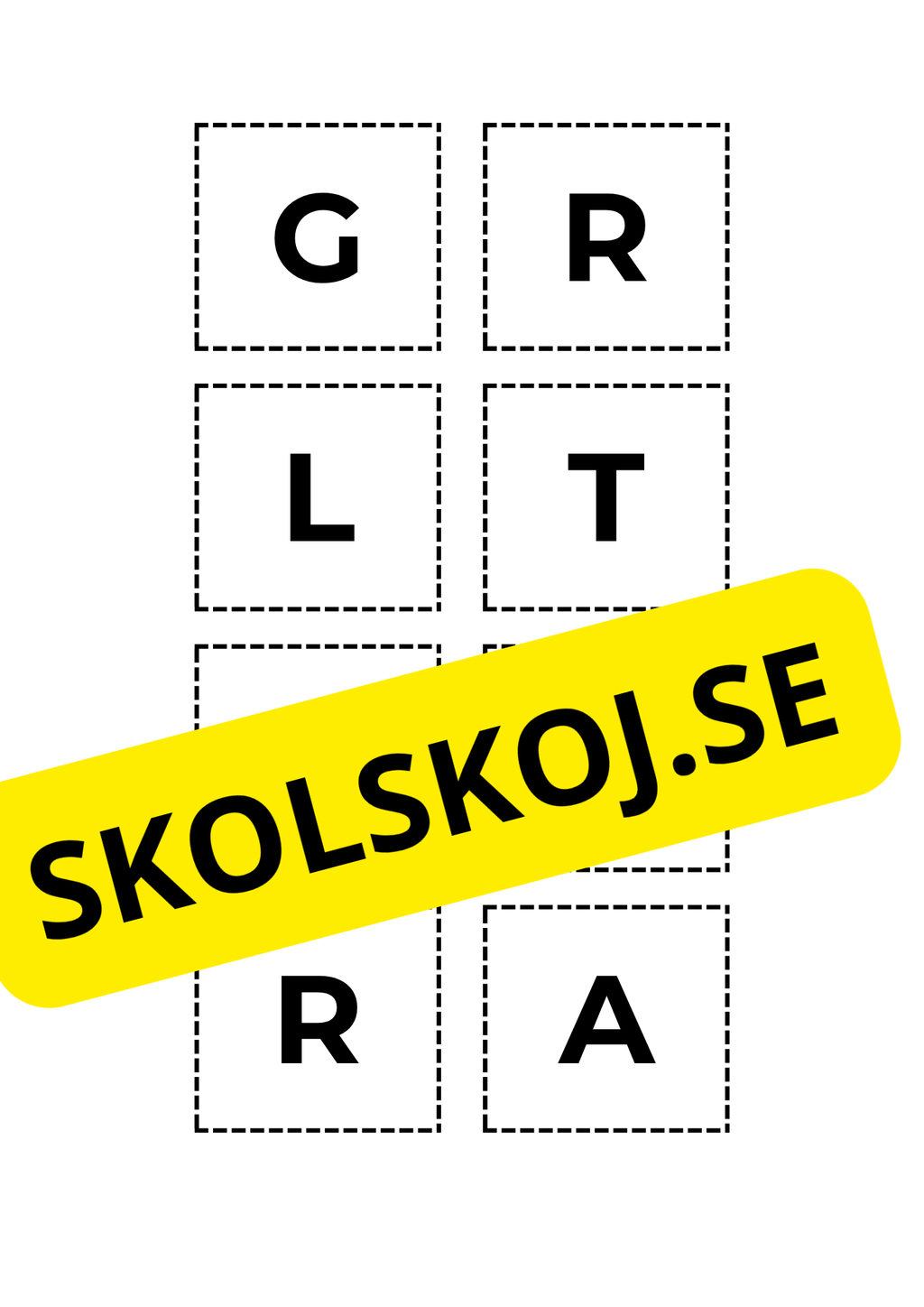 Sätt ihop stavelserna!