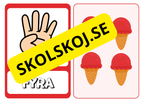 Sifferkort 1–10