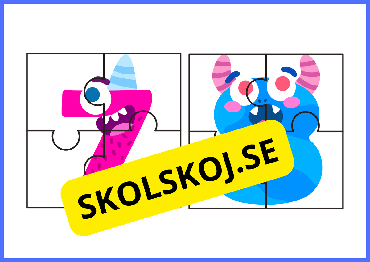 Sifferpussel 1 - 10