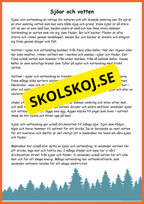 Sjöar och vattendrag - Årskurs 4 - 5