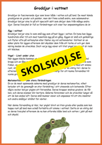Sjöar och vattendrag - Årskurs 4 - 5