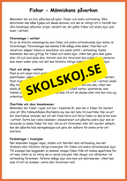 Sjöar och vattendrag - Årskurs 4 - 5