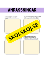 Skapa ett eget djur - Djurs anpassningar