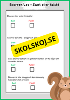 Skogens djur - Ekorren Leo