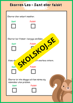 Skogens djur - Häfte