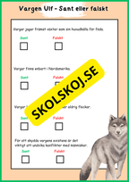 Skogens djur - Häfte