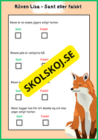 Skogens djur - Häfte