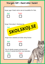 Skogens djur - Häfte