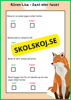 Skogens djur - Häfte