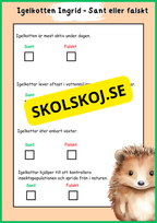 Skogens djur - Häfte