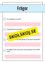 Skogsdjur - Läsförståelse - Årskurs 1 - 3