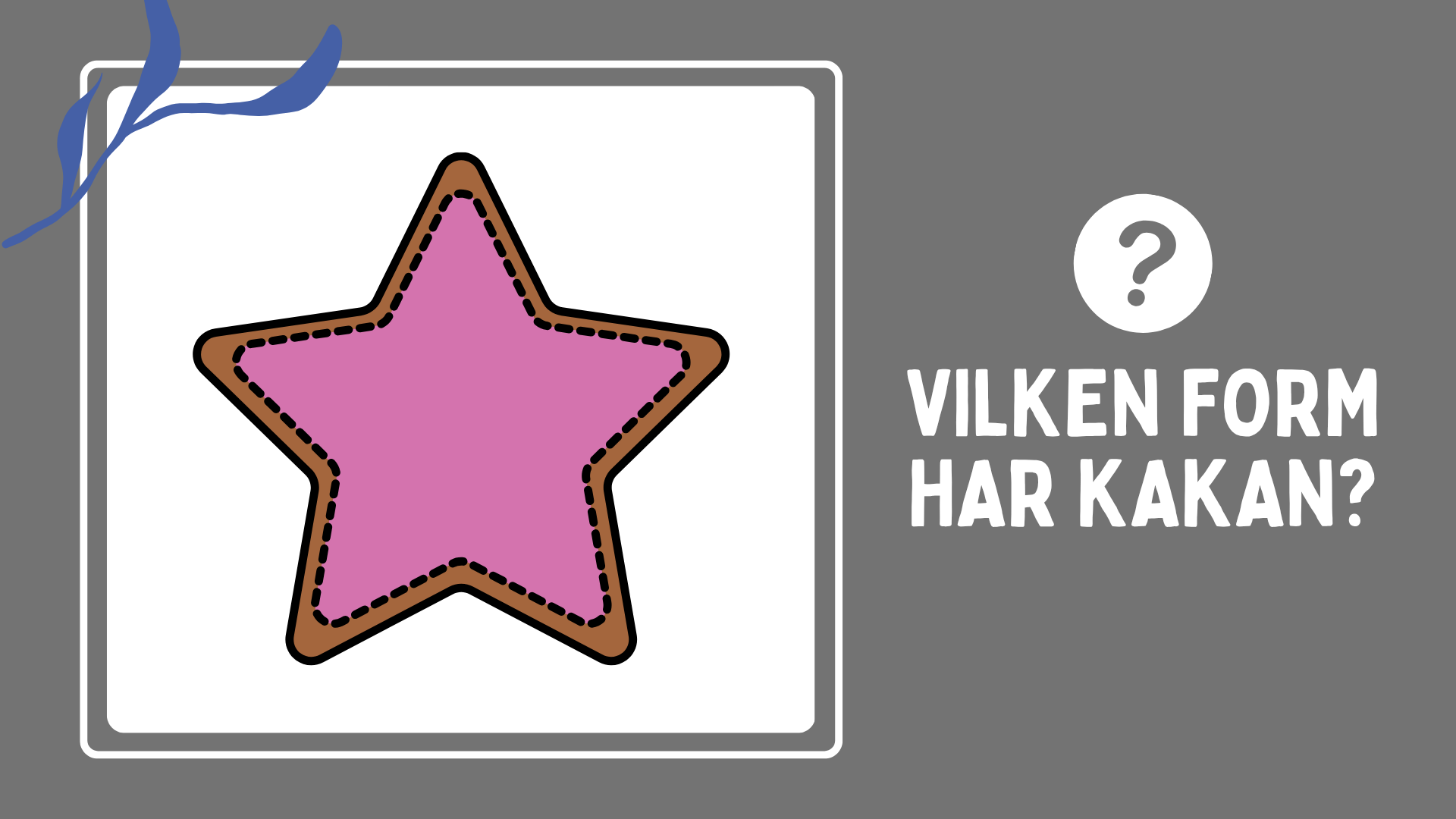 Skoj med former - Frågesport (38 sidor)