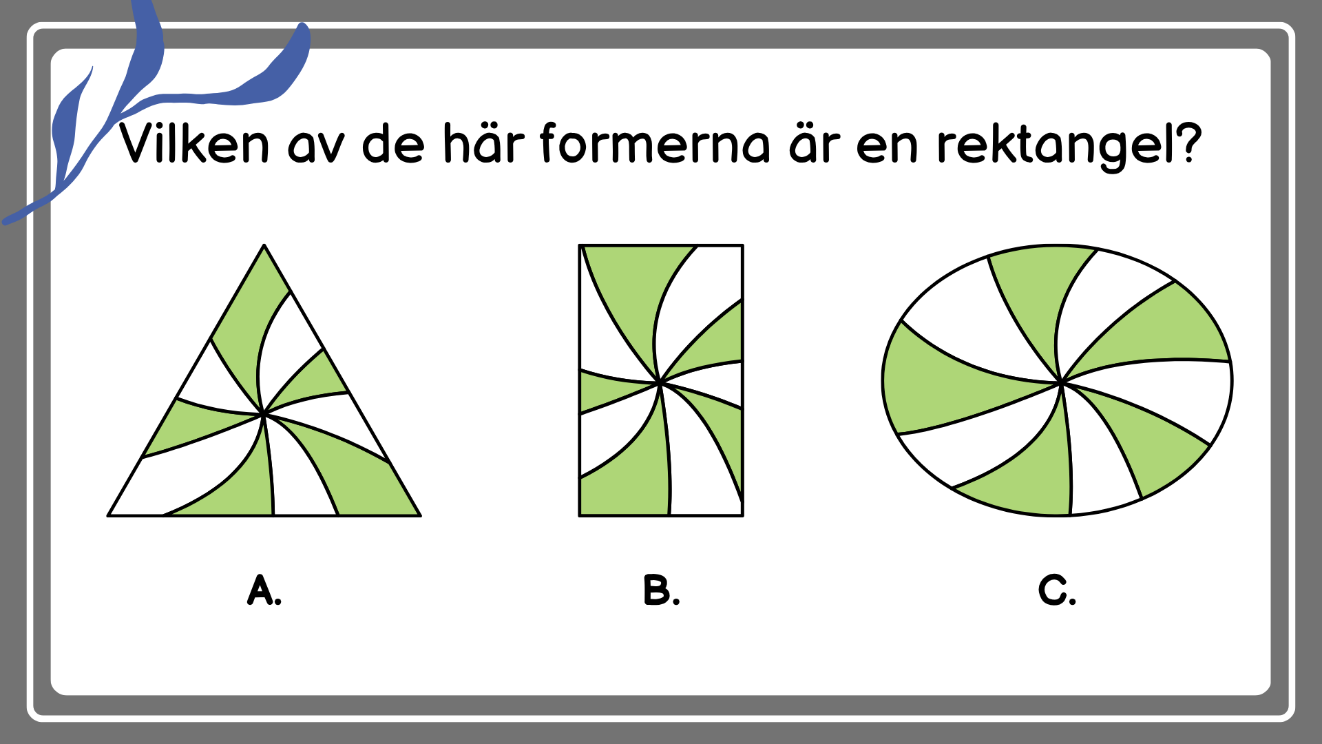 Skoj med former - Frågesport (38 sidor)