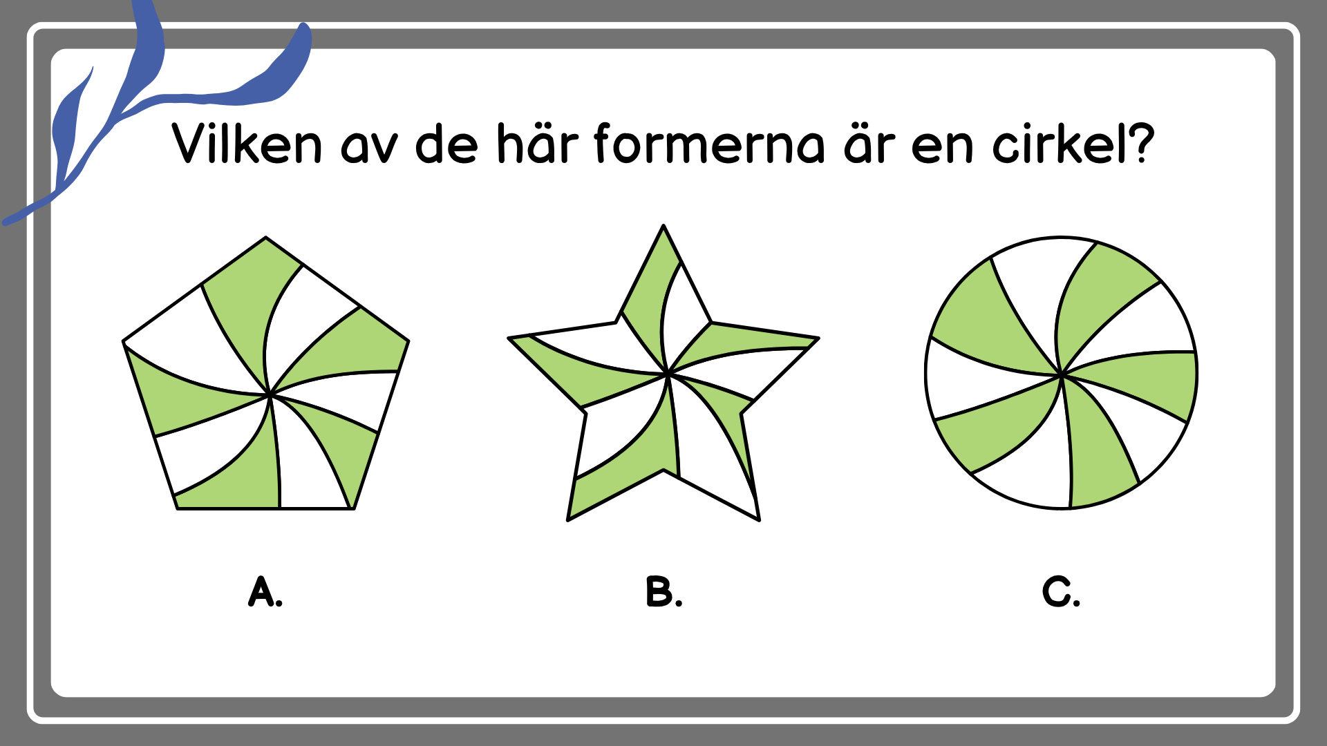 Skoj med former - Frågesport (38 sidor)