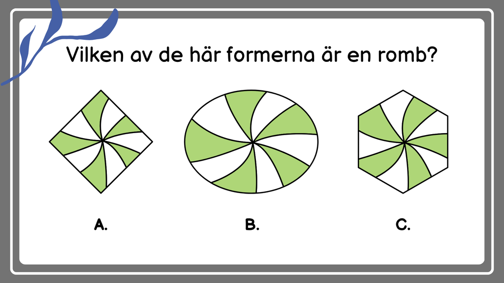 Skoj med former - Frågesport (38 sidor)
