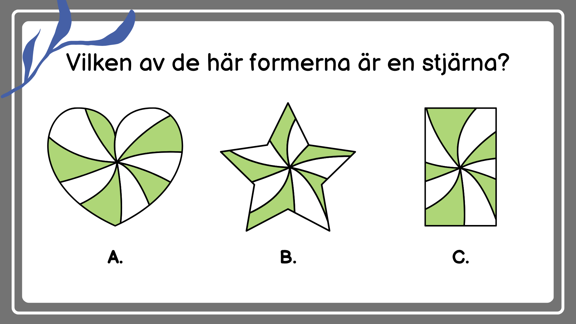 Skoj med former - Frågesport (38 sidor)