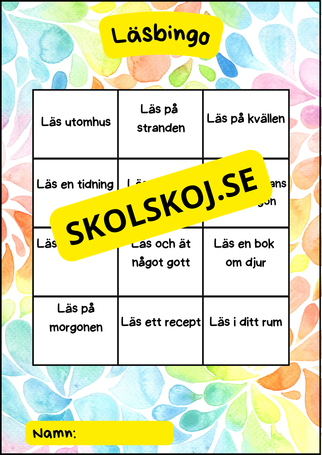 Skolavslutningspaket