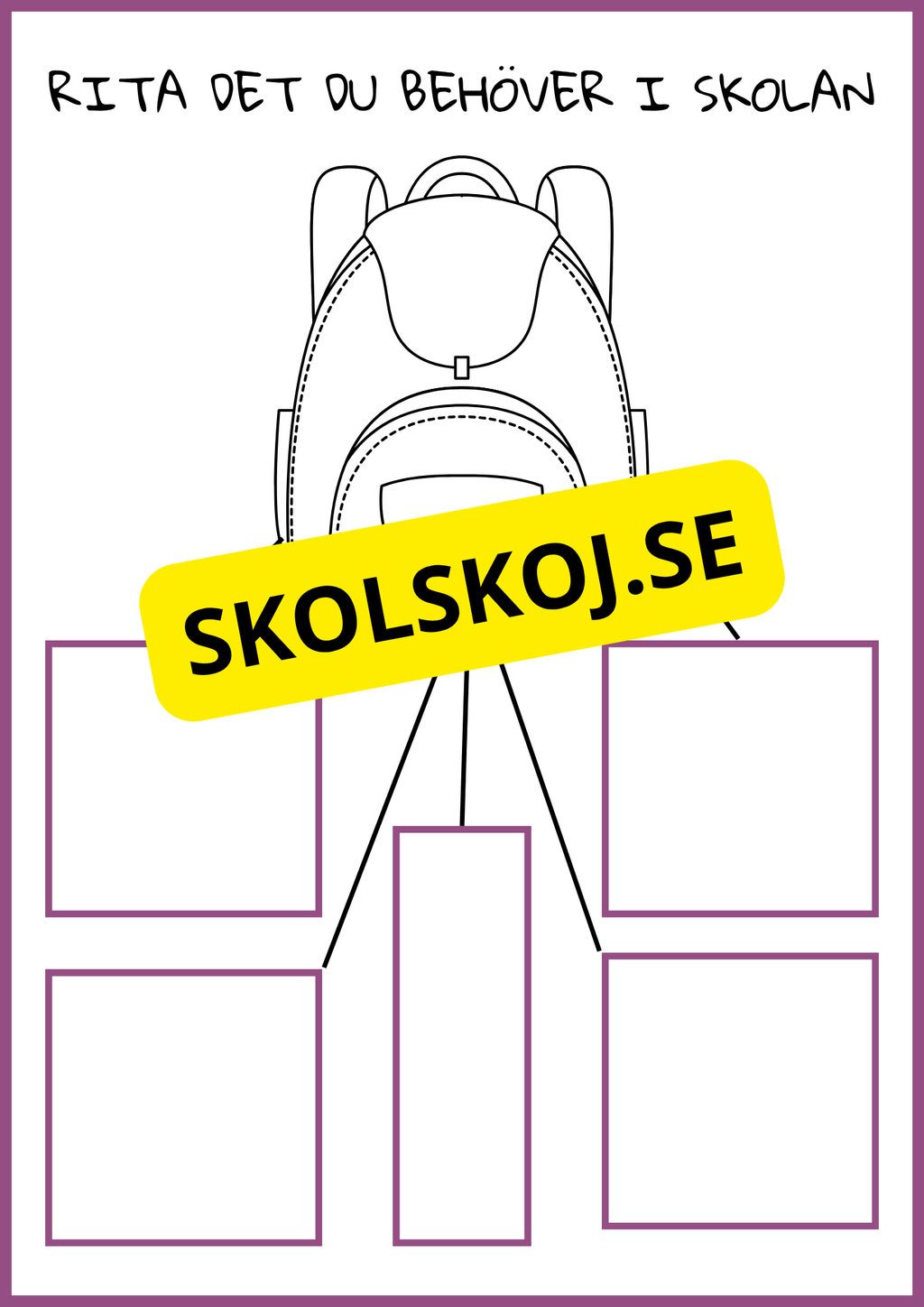 Skolstart - Vi är tillbaka